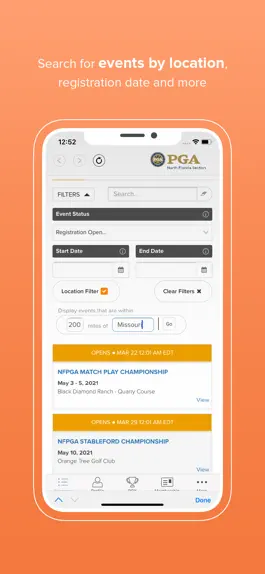 Game screenshot North Florida PGA Section hack