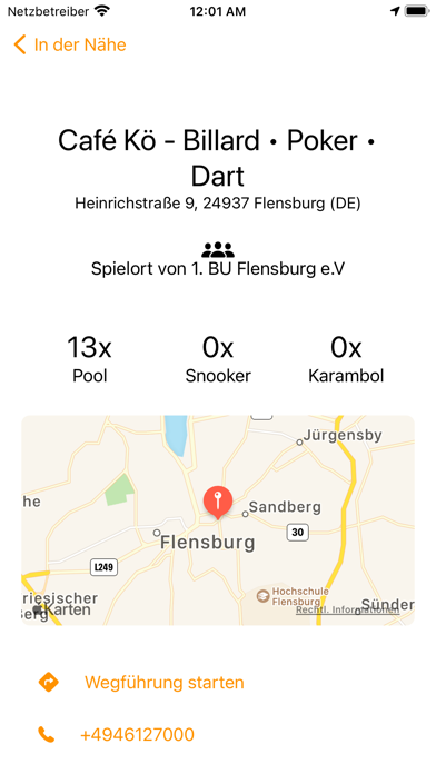 Screenshot #2 pour Billard TableFinder