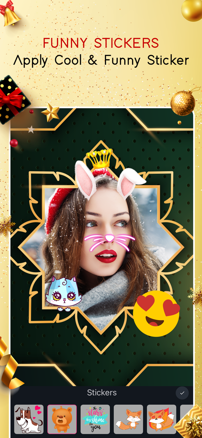 Glitter Photo Frames - Editor