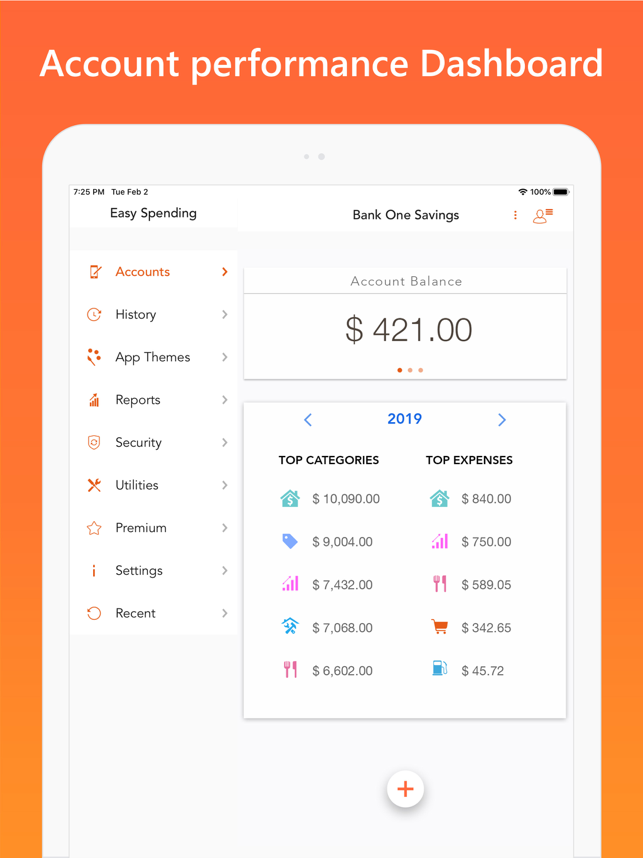 ‎Easy Spending Budget Screenshot