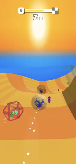 Game screenshot Human Hamster Ball Racer mod apk