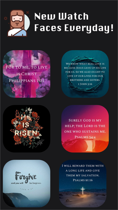 Screenshot #3 pour Watch Faces Bible Verses