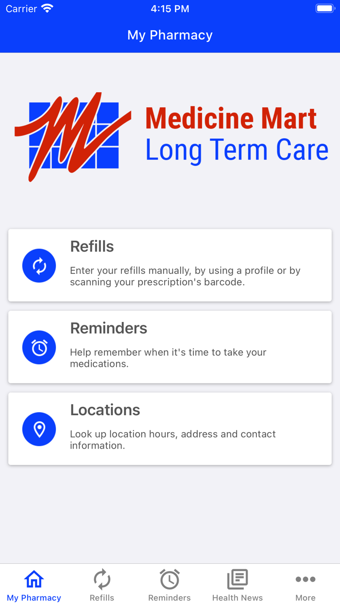 Medicine Mart Long Term Care