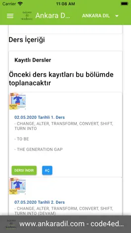 Game screenshot Ankara Dil Akademisi mod apk