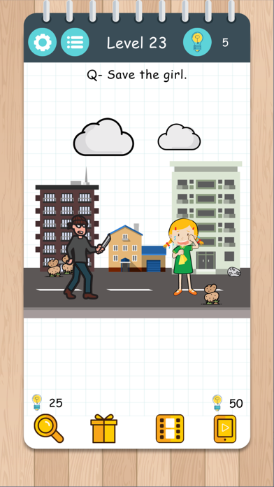 Screenshot #2 pour Brain Test: Brainy Puzzles