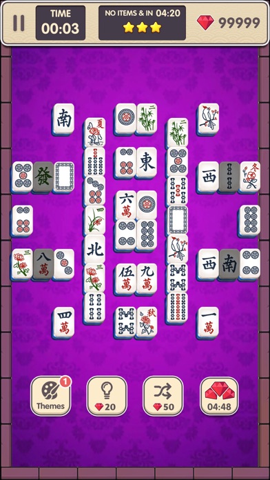 Screenshot #1 pour Mahjong Solitaire Fun
