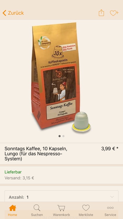 Becking-Kaffeeshop