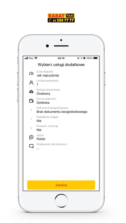 Taxi Rabat Bytom screenshot-3
