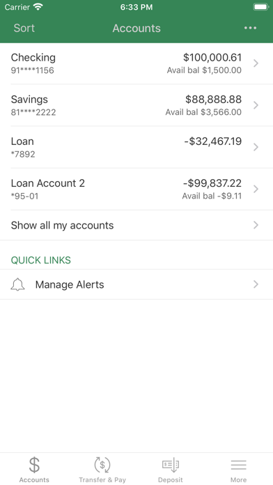 Bank of DeSoto Mobile Screenshot
