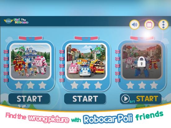 Screenshot #5 pour Robocar Poli: Find Difference