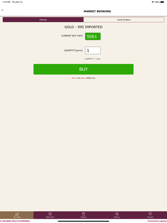Screenshot #5 pour MALABAR GOLD BULLION