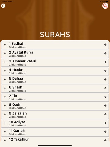 Audio Namaz Surahs Prayersのおすすめ画像2