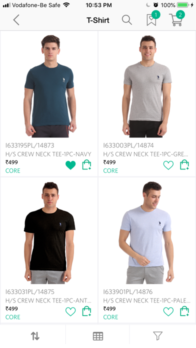 Screenshot #2 pour USPA - Innerwear Booking App