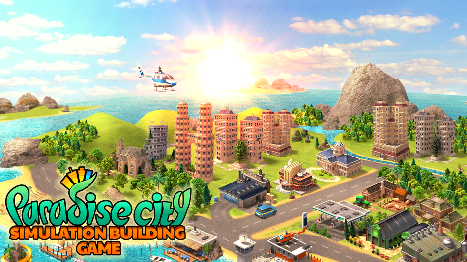 #1. Paradise City: Simulation Game (iOS) 由: Sparkling Society Games B.V.
