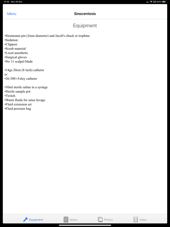 BEVA Equine Techniques