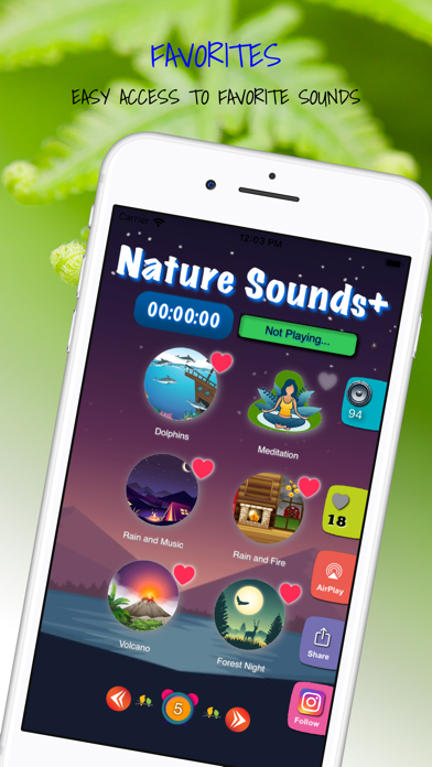 Nature Sounds + Screenshot
