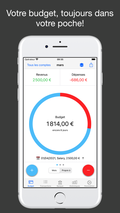 Screenshot #1 pour Dispensatio - Budget Manger