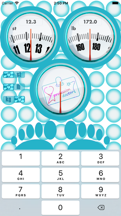 Body Weight Unit Converter Screenshot