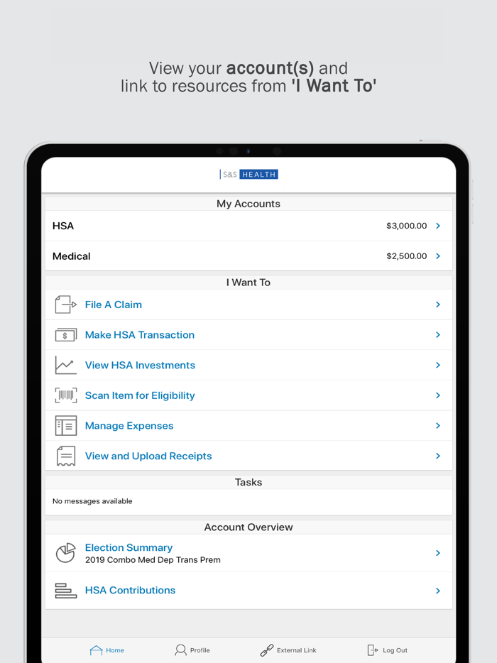 SandS Spending Accounts