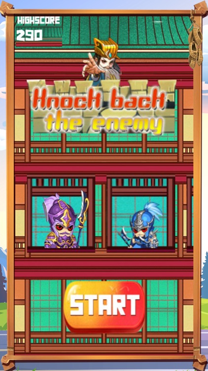 Knock back the enemy