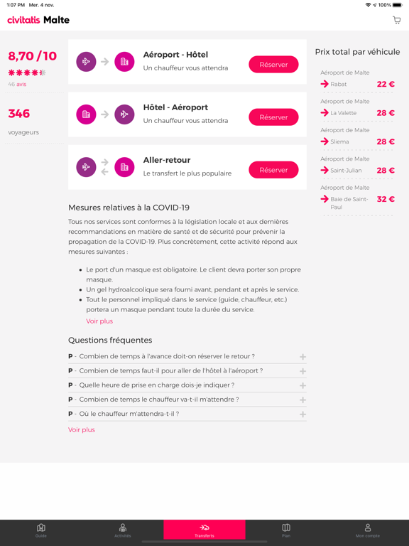 Screenshot #6 pour Guide de Malta Civitatis.com