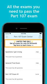 part 107 exam center: faa prep iphone screenshot 4