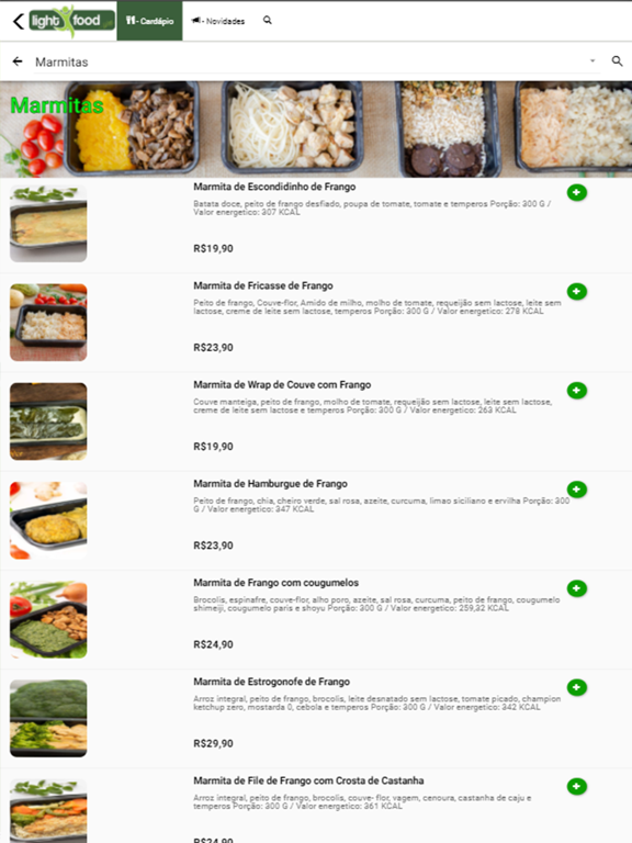 Screenshot #6 pour LIGHT FOOD WAY. SALVADOR
