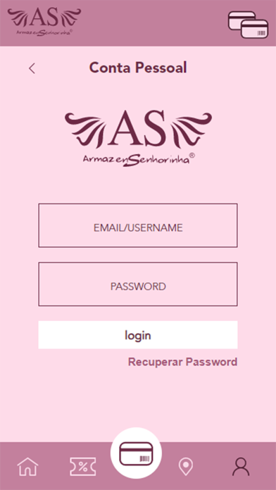 Cartão Armazéns Senhorinha Screenshot