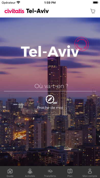 Screenshot #1 pour Guide de Tel-Aviv Civitatis
