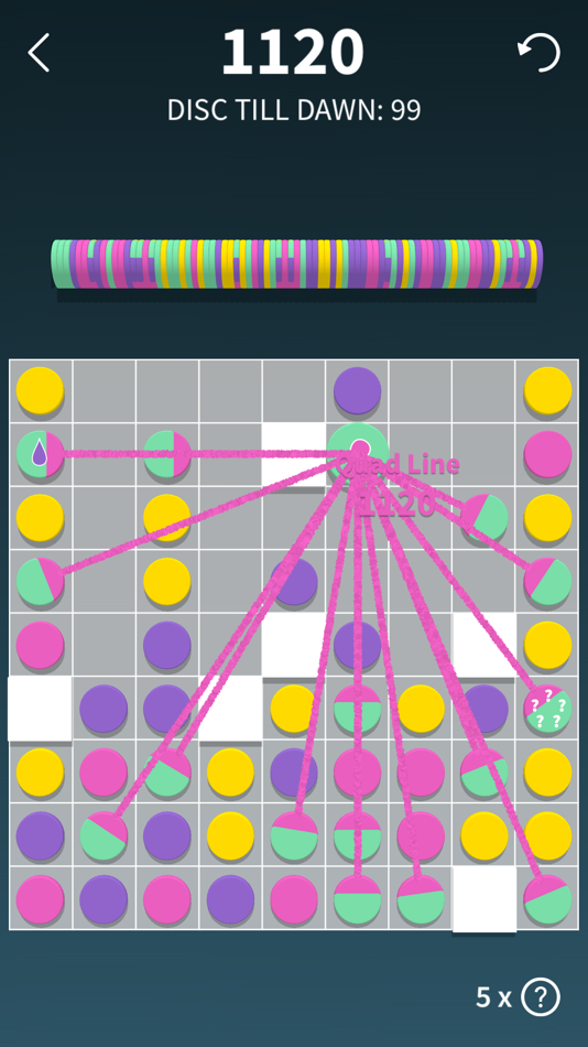 #3. Disc Drop - Puzzle Game (iOS) 由: BiscuitByte Limited