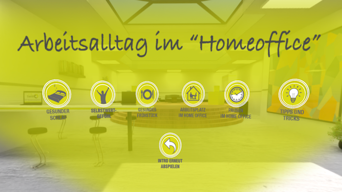 Arbeitsalltag im Homeoffice