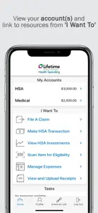 LBS Health Spending App screenshot #1 for iPhone