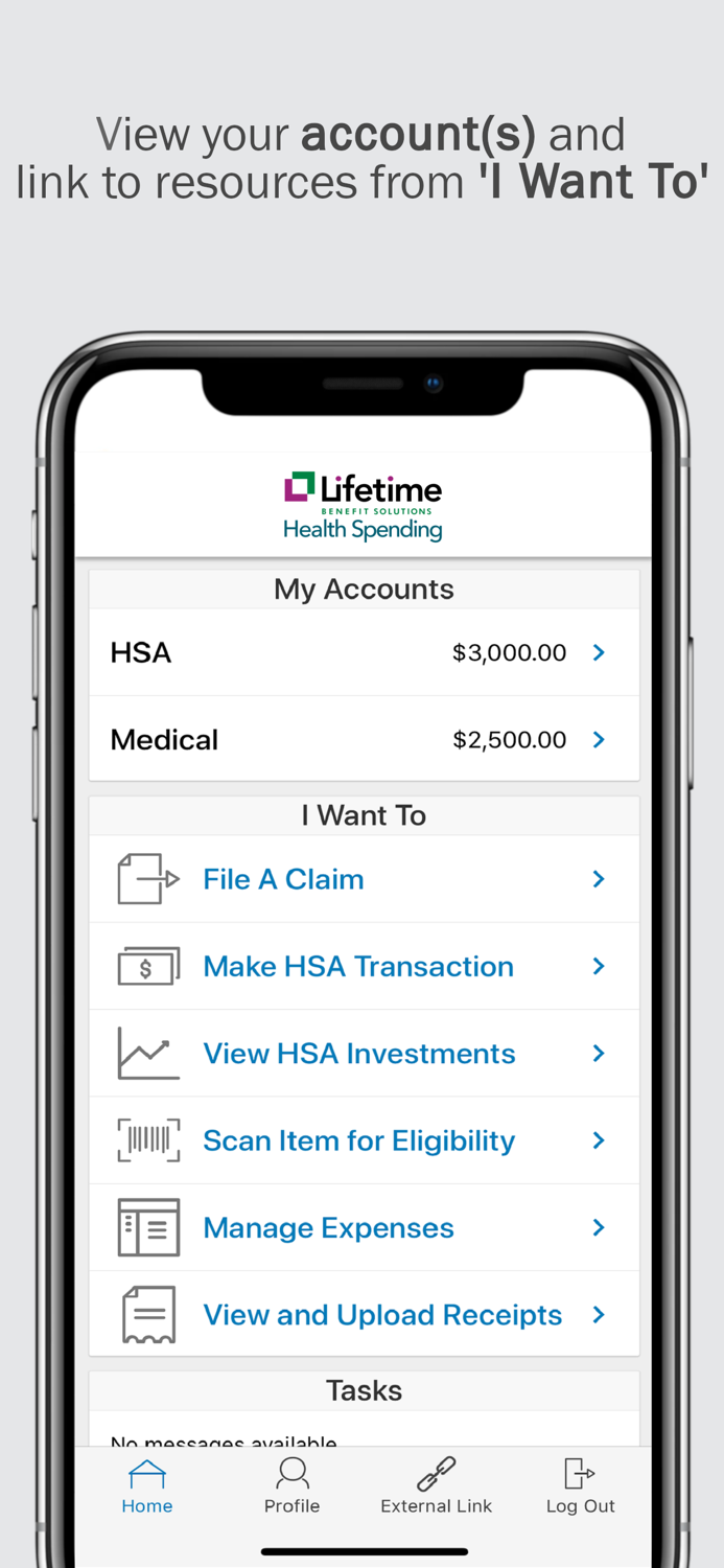 LBS Health Spending App