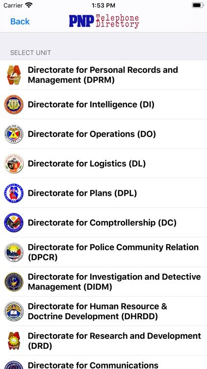 PNP Telephone Directory screenshot-3
