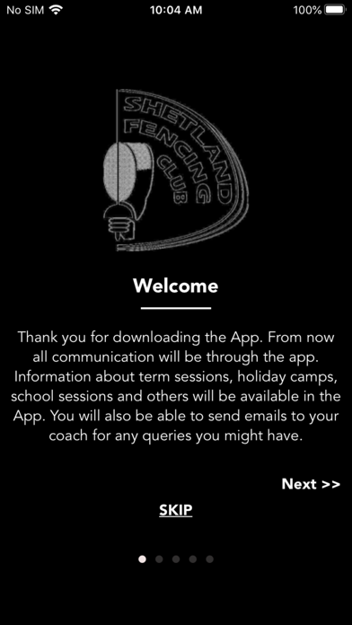 Screenshot #2 pour Shetland Fencing Club
