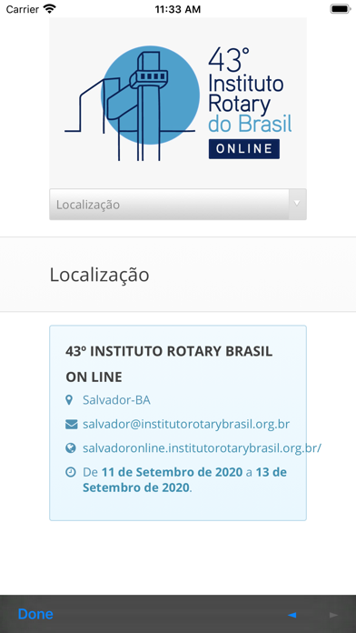 Instituto Rotary Brasil screenshot 2
