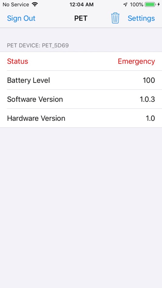 #5. Personal Emergency Transmitter (iOS) 由: DataSoft Corp