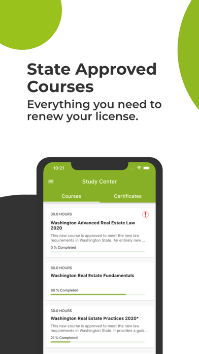 Realestateschool Screenshot