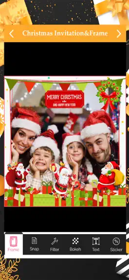 Game screenshot Christmas Invitation & Frame apk