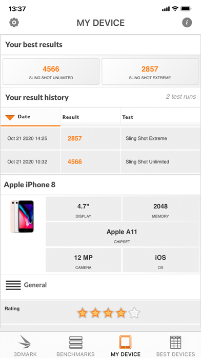 3DMark Sling Shot Benchmarkのおすすめ画像3