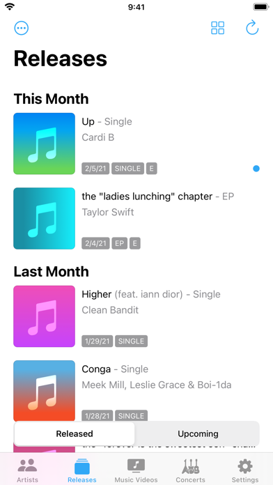 MusicHarbor - Track New Music screenshot 3