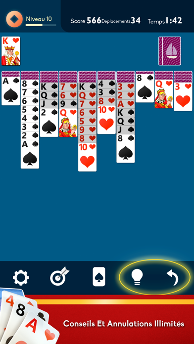 Screenshot #2 pour Spider Solitaire - Plus