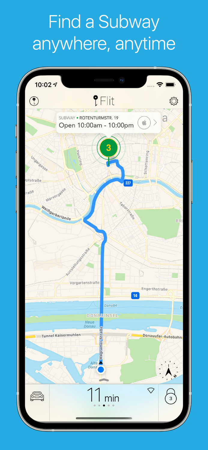 Flit for Subway Sandwiches