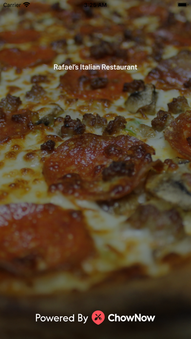 Rafael's Italian Restaurant Screenshot