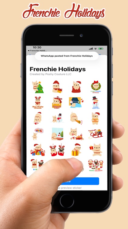 Frenchie Holidays screenshot-3