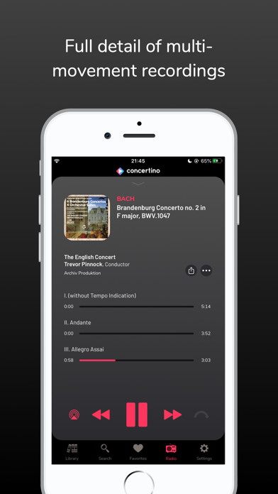 Concertino Screenshot