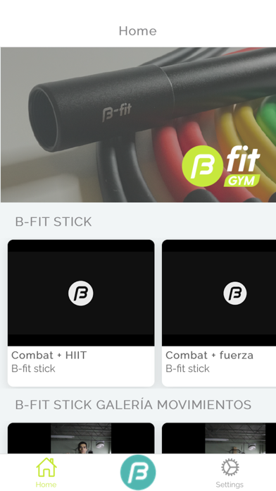 B-fit Gym Screenshot