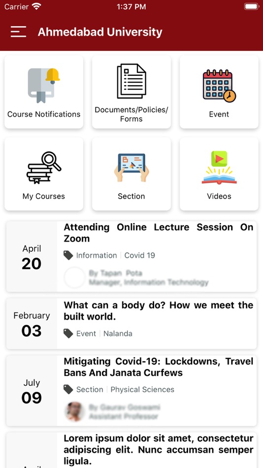 #2. ICE-Ahmedabad University (iOS) 由: Ahmedabad University