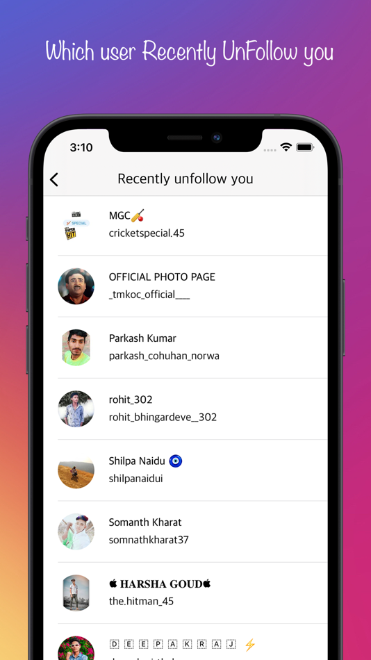 #5. new follower for Instagram (iOS) 由: Abhayrajsinh Vala