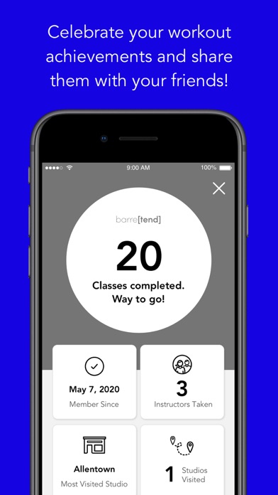 barre[tend] Screenshot